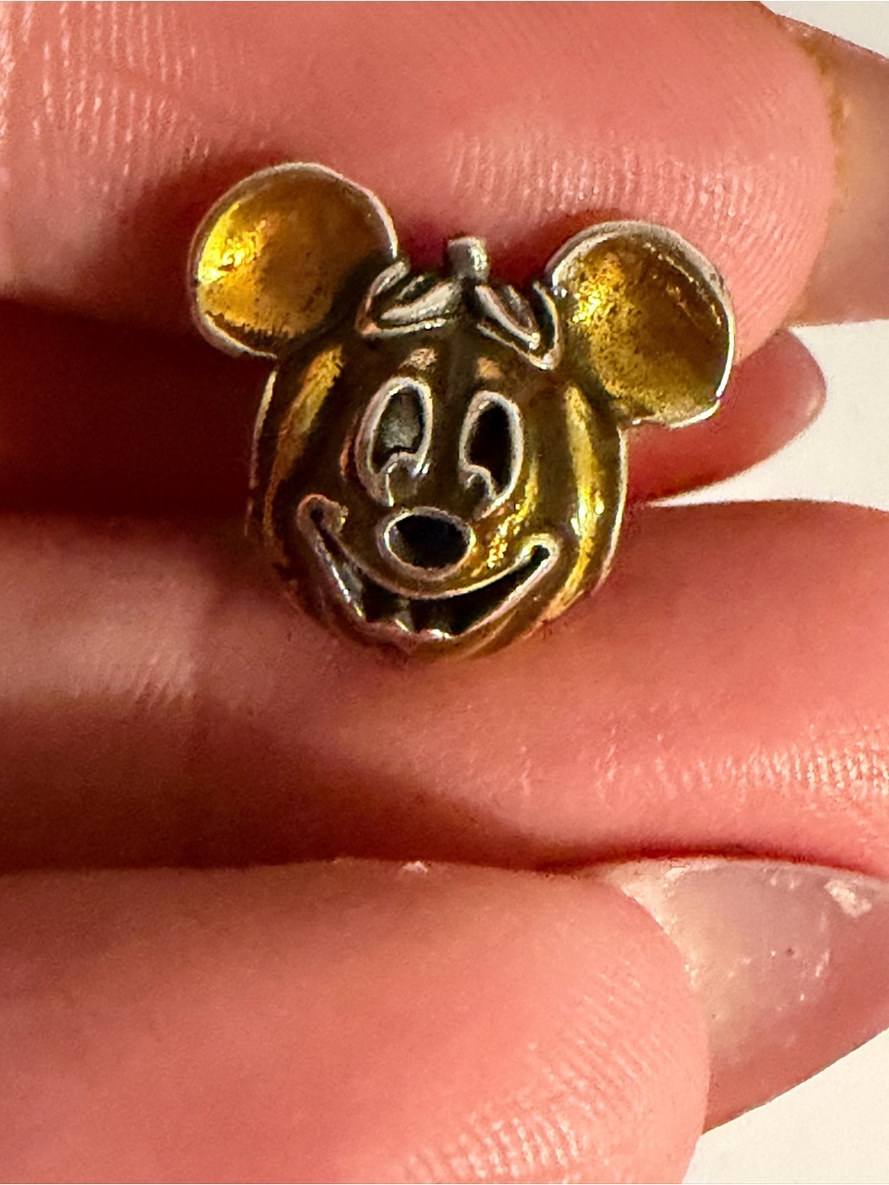 Pandora Pumpkin Head Mickey Charm